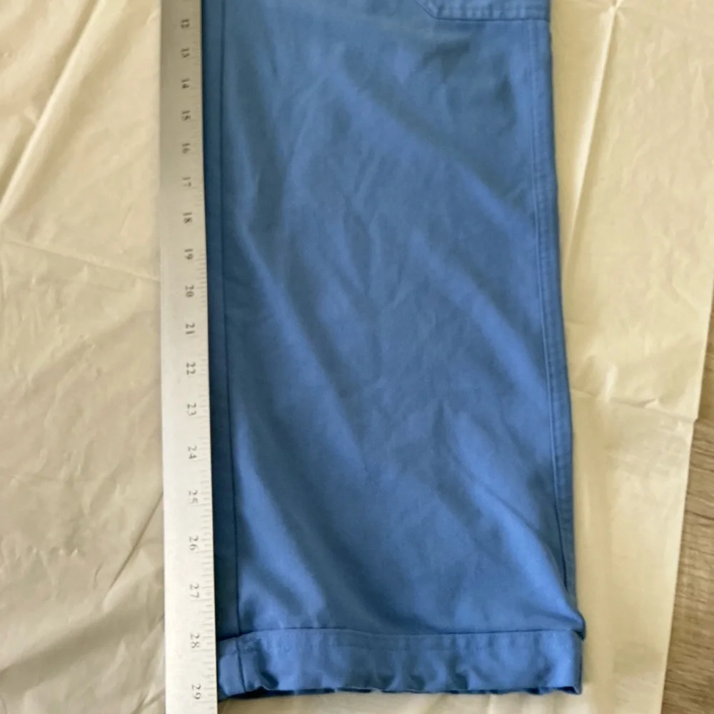 FIGS Cairo Cargo Scrub Pants Men’s Large Blue TM3001 Drawstring